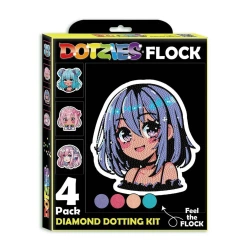 Diamond Dotz - Adults Flocked Neon Anime Girls