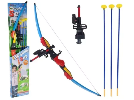 Zestaw łuczniczy Łuk + trzy Strzały 98cm - Leantoys