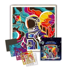 Zestaw do tworzenia obrazów z drewna - Kosmos - Splat Planet
