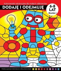 Dodaję i odejmuję. Kolorowanki edukacyjne - Jarosław Żukowski