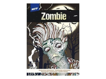 Kolorowanka antystresowa Zombie 210x290mm - MFP