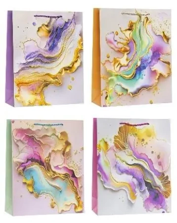 Torebka ozdobna TG 26x32x10cm mix ROZETTE