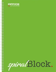 Kołonotatnik A4/80K kratka (5szt) - Office