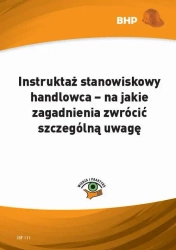 eBook Instruktaż stanowiskowy handlowca – na jakie zagadnienia zwrócić szczególną uwagę (e-book) - Waldemar Klucha