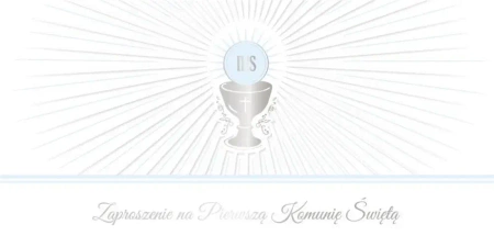 Zaproszenie Komunia (10szt) - AbCard