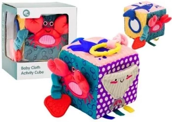 Kostka sensoryczna morskie zwierzęta - Leantoys