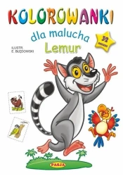 Kolorowanki dla malucha. Lemur - praca zbiorowa