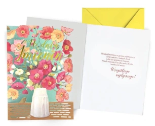 Karnet Imieniny - Kukartka