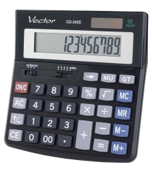 Kalkulator biurowy Vector CD-2455