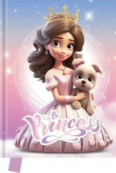 Pamiętnik Princess 14x18cm 80 kartek - YR Creativ Company