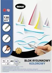 Blok rysunkowy A4/16K kolorowy Premium - Beniamin