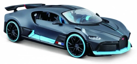 Bugatti Divo 1/24 Szaro-niebieski - Maisto