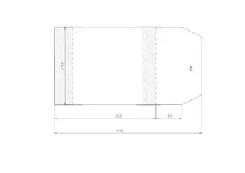 Okładka regulowana 237x390mm (50szt) - Sztapel
