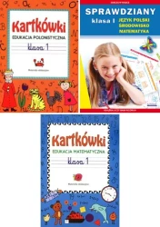 Sprawdziany klasa 1 j. polski, matematyka, środowisko + kartkówki - Beata Guzowska, Iwona Kowalska