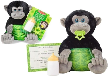 Maskotka młody goryl z certyfikatem m&d - Pro Kids