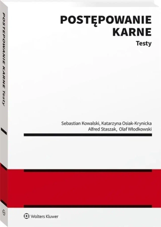 Postępowanie karne. Testy - praca zbiorowa