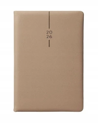 Kalendarz 2026 A5 dzienny biznes planer pastelowy - Evena