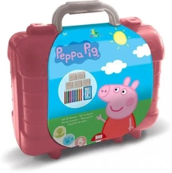Świnka Peppa - pieczątki travel set - Multiprint