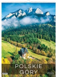 Kalendarz 2026 wieloplanszowy polskie góry - Evena