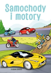 Samochody i motory - kolorowanka edukacyjna - praca zbiorowa