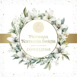 Zaproszenie Komunia (10szt) - Armin Style