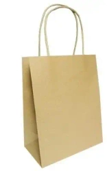 Torba ozdobna kraft 17,8x10,2x22,8cm (12szt) - Schemat
