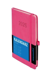 Kalendarz 2026 B6 Memofix TDW różowy - -
