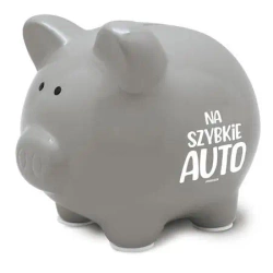 Skarbonka Pastel-Na szybkie auto - Pan Dragon