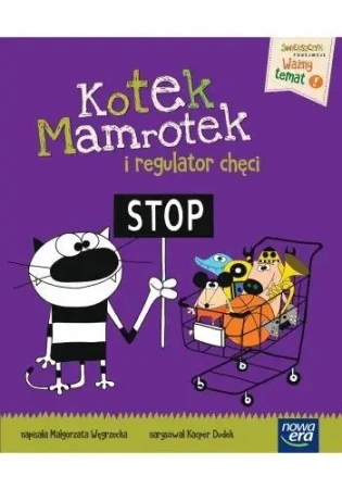 Świerszczyk podejmuje ważny temat. Kotek Mamrotek - Małgorzata Węgrzecka