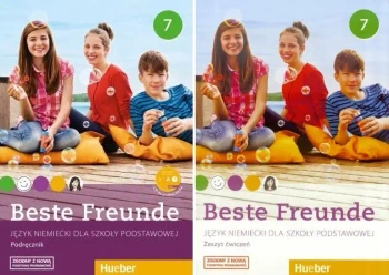 Beste Freunde 7 Podręcznik + zeszyt ćwiczeń Komplet Niemiecki - Manuela Georgiakaki, Monika Bovermann, Elisabeth