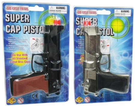 Pistolet metalowy na kapiszony MIX - Trifox