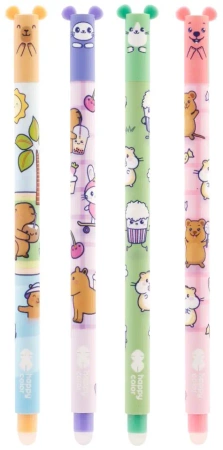 Długopis wymaz. Kapibara nieb (12szt) HAPPY COLOR - GDD