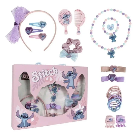 Zestaw akcesoriów do włosów - Stitch - Artesania Cerda