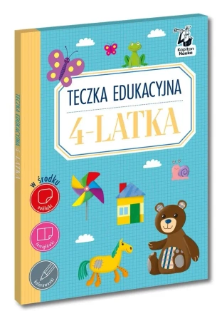 Kapitan Nauka. Teczka edukacyjna 4-latka - praca zbiorowa