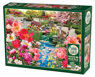 Puzzle 1000 Japoński ogród 113537 - Cobble Hill