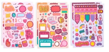 Naklejki z kopertą Szefowa 200szt - ooly