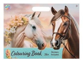 Kolorowanka konie - Moxy