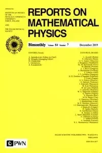 Reports on Mathematical Physics 84/3 2019 Kraj