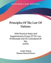 Principles Of The Law Of Nations - Polson Archer