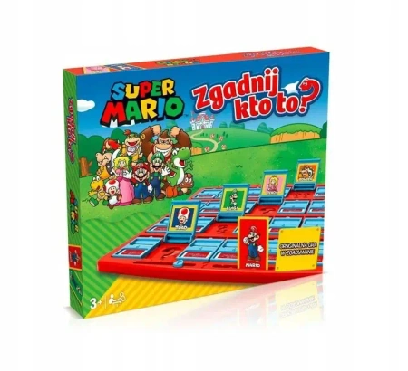 Gra Zgadnij kto to? Super Mario - Winning Moves