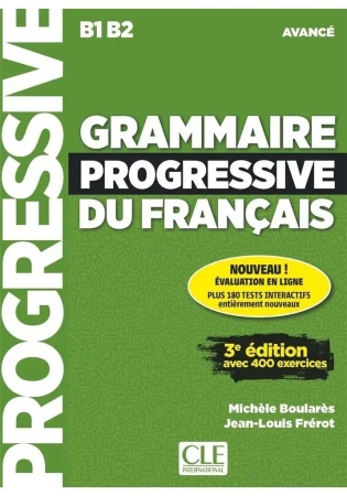 Grammaire progressive du Francais avance B1/B2+CD - Michele Boulares, Jean-Louis Frerot