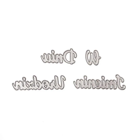 Zestaw wykrojników - W dniu urodzin imienin - Dalprint dpCraft