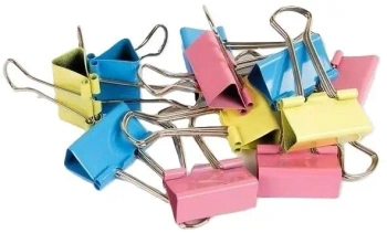 Klipy 25mm kolorowe 48szt - Fandy