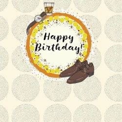 Karnet Swarovski kwadrat CL0217 Urodziny Buty - Clear Creations