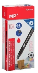 Marker permanentny 0,4mm do CD/DVD czerw (12szt) - MP Main Paper