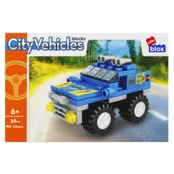 Klocki konstrukcyjne Alleblox City 56el 19x7x5 Teren Pu