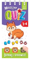 Magiczny quiz z liskiem. Dotknij i sprawdź - Anna Podgórska
