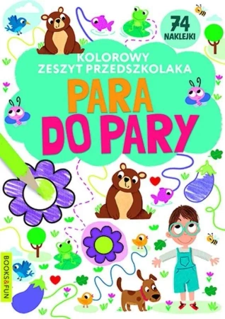 Kolorowy zeszyt przedszkolaka. Para do pary - praca zbiorowa