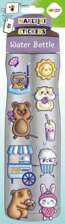 Naklejki Water Bottle Kapibara 83x286 HAPPY COLOR - GDD