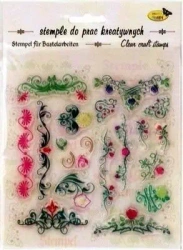Stemple kreatywne 14,5x17cm ornament 1 - Galeria Hobby